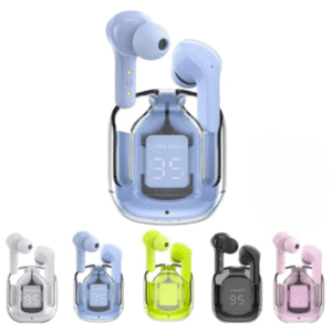 Air 31 Earbuds Wireless Earbuds With Crystal Transparent Case With Type-C Charging